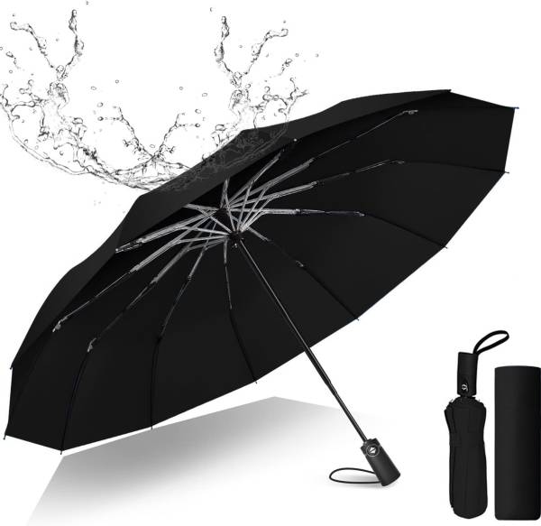 ABINKO 3-Fold Umbrella Windproof, Lightweight,Strong,Compact & Easy Auto Open /Close Umbrella