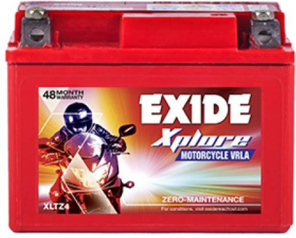 EXIDE FXL0-XLTZ4 4 Ah Battery for Bike