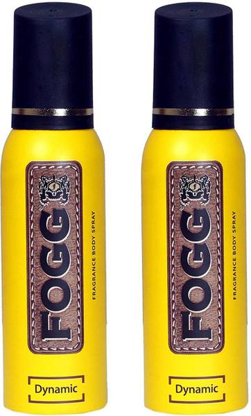FOGG DYNAMIC Fragrance Body Spray COMBO 2X150ml Body Spray For