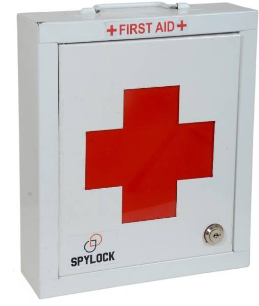 Spylock High Grade Metal First aid Box Emergency First Aid Kit Box First Aid Kit