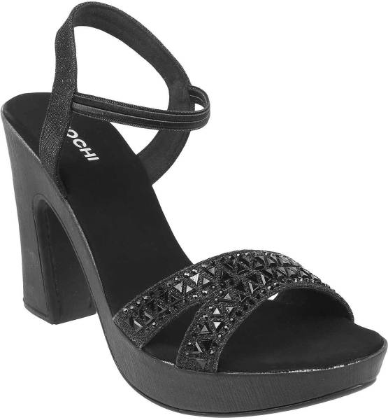 MOCHI Women Black Heels - Price History