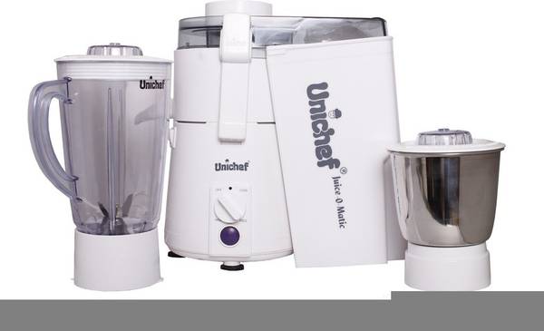 Unichef Juice-o-matic Plus XL Series 850 W Juicer Mixer Grinder