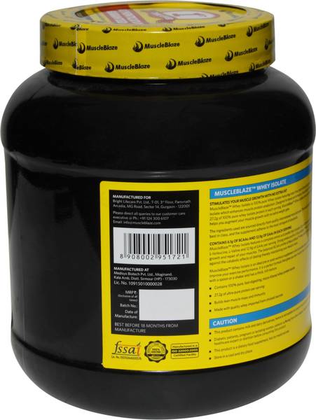 whey isolate protein muscleblaze
