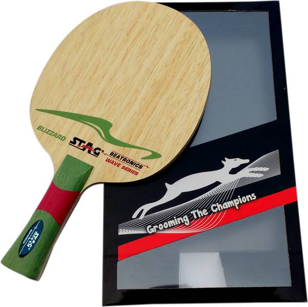 STAG BEATRONICS WAVE SERIES (BLIZZAD) Brown Table Tennis Blade