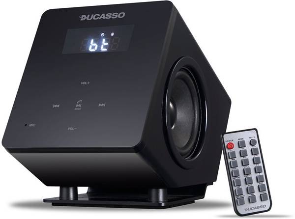 Ducasso Black Boy 2 DMS3012BT with Built-in Power Bank 18 W Portable Bluetooth Speaker