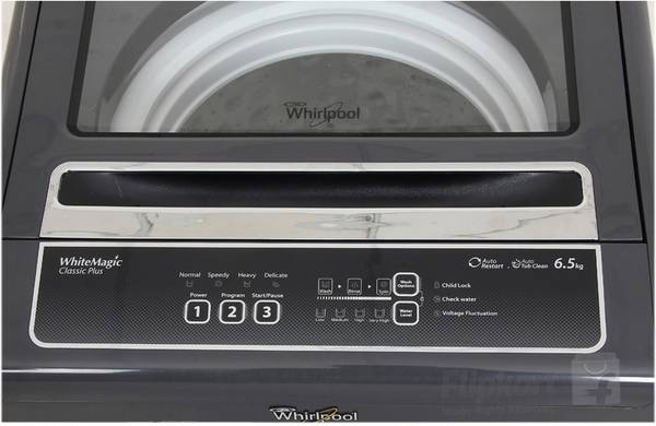 whirlpool 6.5 kg white magic classic