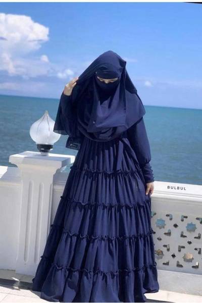 Frock cheap style burqa