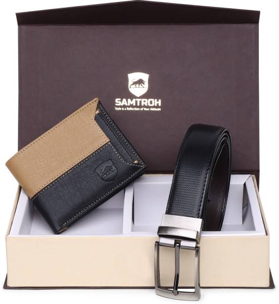 SAMTROH Wallet & Belt Combo