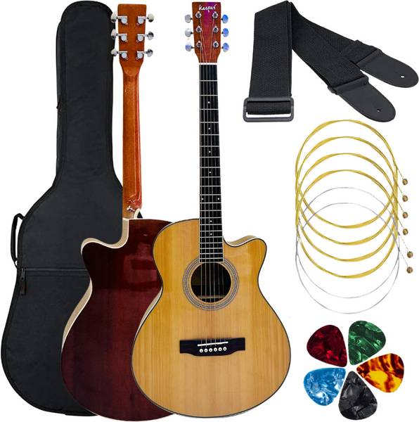 Urban Infotech 40 inch Guitar with bag, Belt,String and Colorful Picks