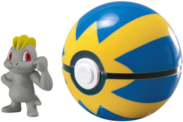Delite New Pokemon Catch Poke Ball with Tiny Toy figure inside Random Color cartoon