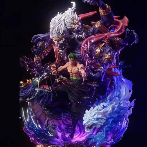 Anime Land Roronoa Zoro 32 cm Big Size One Piece Action Figure Anime Merchandise