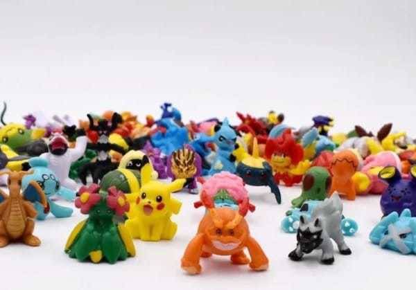 FOZZO-SK Super Pokemon Cute 23 Monsters characters Tiny Toys Random Figures Kids Cartoon