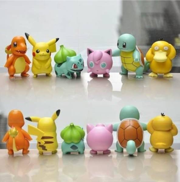 Lil Tara Pokemon mini Figures set of 6