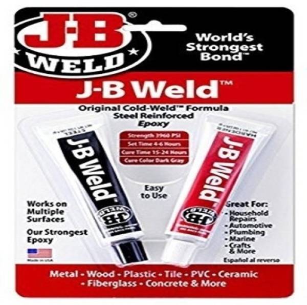 J-B Weld Original Cold-Weld Formula Steel Reinforced Epoxy Adhesive