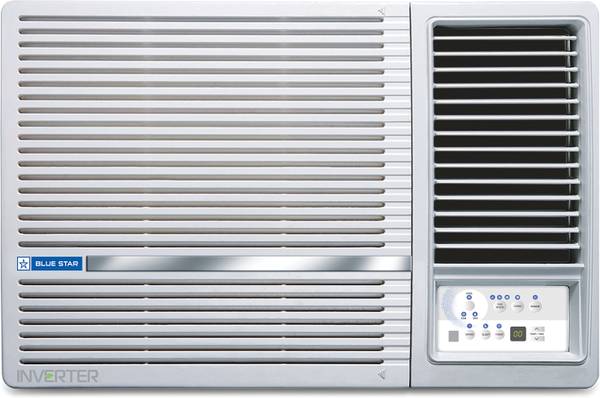 Blue Star 1.5 Ton 5 Star Window Inverter AC - White