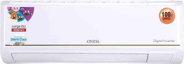 ONIDA Convertible 5-in-1 Cooling 2 Ton 3 Star Split Inverter AC - White