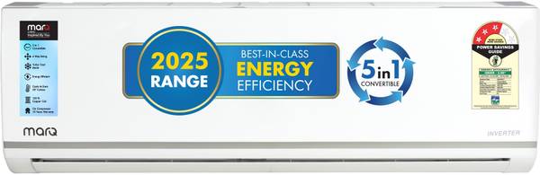 MarQ by Flipkart 1.5 Ton 3 Star Split Inverter AC - White