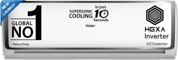 Haier 2 Ton 3 Star Split Inverter AC - White