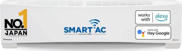 Panasonic 1.5 Ton 5 Star Split Inverter AC with Wi-fi Connect - White