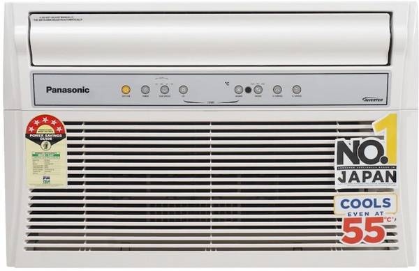Panasonic 2025 Model 1.5 Ton 5 Star Window Inverter AC - White, Grey