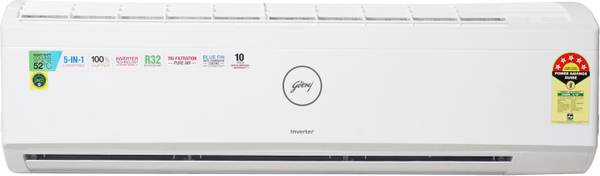 Godrej 1.5 Ton 5 Star Split Inverter AC - White