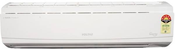Voltas 1.5 Ton 5 Star Split Inverter AC - White, Grey