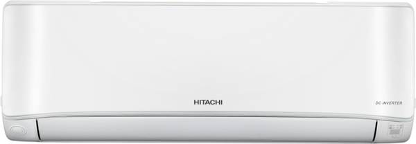 Hitachi Ice Clean Frost Wash Technology 2023 Model 1 Ton 5 Star Split Inverter Xpandable plus Ambience Light R 32 AC with Wi-fi Connect  - White