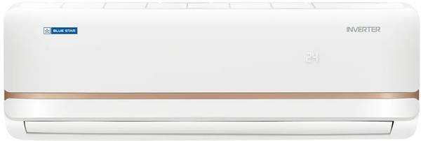 Blue Star 2024 Model 1.5 Ton 3 Star Split Inverter AC with Wi-fi Connect - Eggshell White
