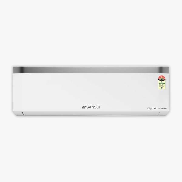 Sansui 2024 Model 1.5 Ton 5 Star Split Inverter AC - White