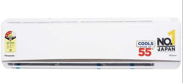Panasonic 1.5 Ton 3 Star Split Inverter AC - White, Grey
