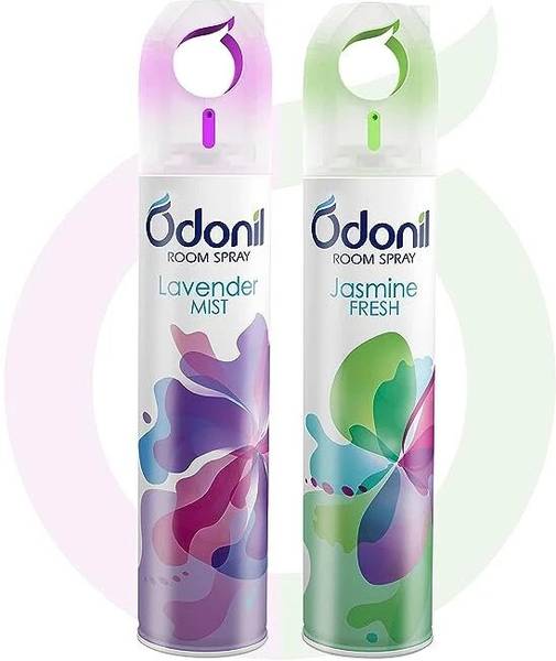 Odonil Room Spray Lavender & Jasmine Air Freshener Fragrance for Home & Office-2pk Spray Room Spray Lavender & Jasmine Air Freshener Fragrance for Hom...