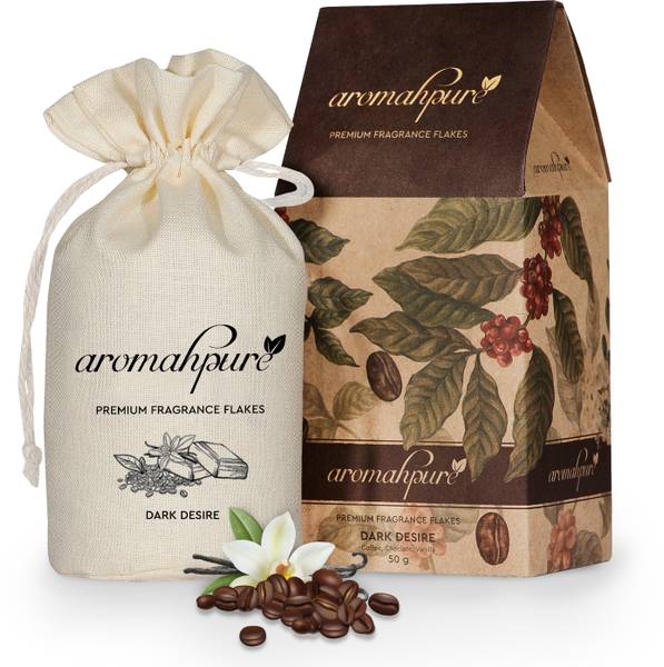 Aromahpure Premium Car Perfume Fragrance Flakes - Dark Desire, Luxury Car Air Freshener Diffuser