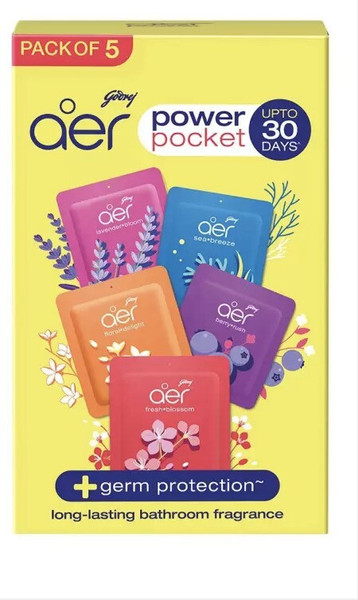 Godrej Morning Meadows, Violet Bloom, Lush Green, Petal Pink, Tangy Delight Diffuser aer Pocket