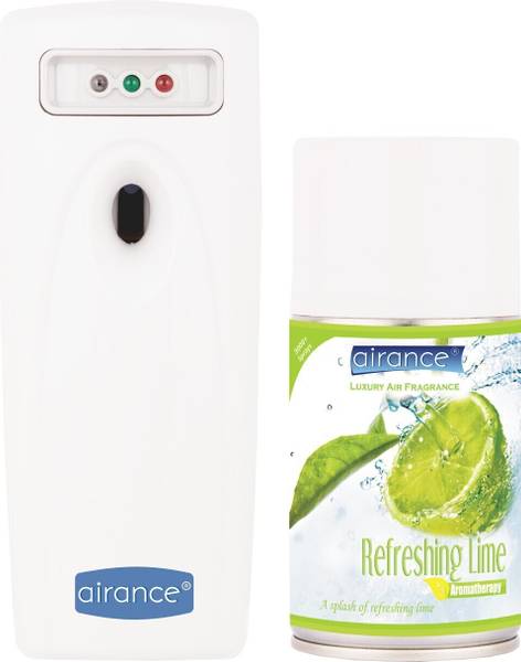 Airance Refreshing Lime Spray, Refill, Automatic Spray Automatic room Freshner machine air freshener dispenser with Refill