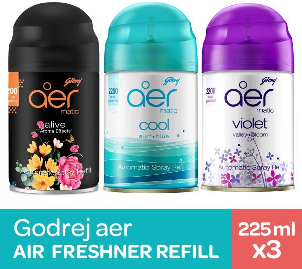 Godrej Aer Matic Air Freshener - Violet Valley Bloom Price - Buy
