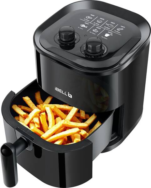 iBELL AEROFRY422M Air Fryer 1500W, Nonstick, Time & Temperature Control, Multi Cooking Air Fryer