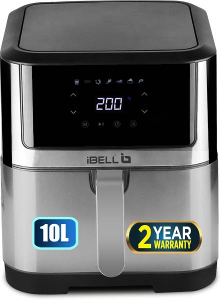 iBELL AF1000M Air Fryer, 10L, 1800W , Auto-off, 7 Presets, Timer & Temperature Control Air Fryer