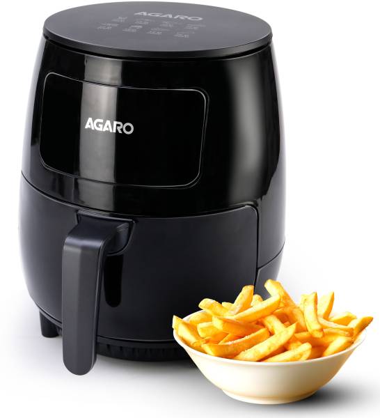 AGARO Alpha Digital Air Fryer For Home, 4.5 Liters, 6 Cooking Options, Electric, Air Fryer