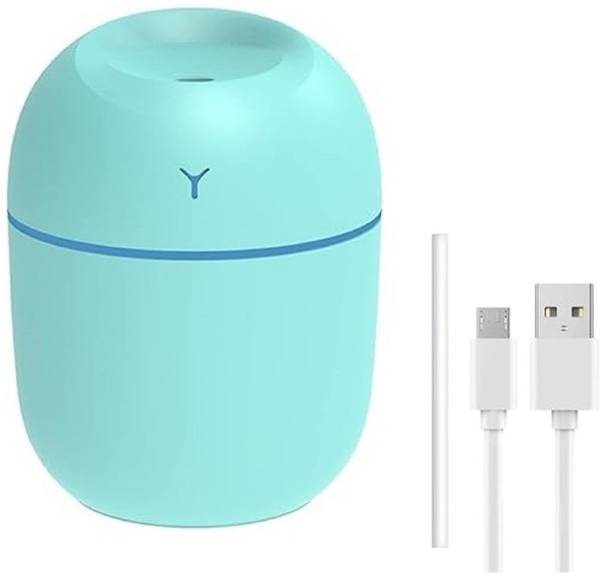 IndusBay USB Humidifier Cool mist Perfume Essential oil Perfume Diffuser for Car Bedroom Portable Car Air Purifier