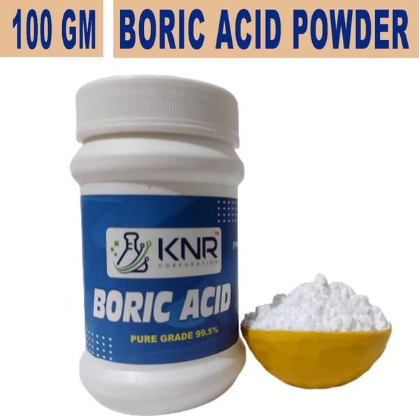 KNR CORPORATION Boric Acid Powder For- Cockroaches |Carrom Board|Rise Preservative (100 Gm)