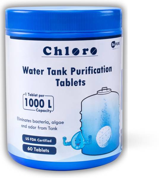 BePURE Chloro 1000 Chlorine Tablets for Water Tank US FDA Approved