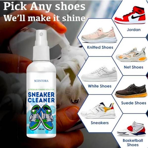 nirdosha enterprise Sneaker Cleaner Premium Foaming Solution Cleaner Spray