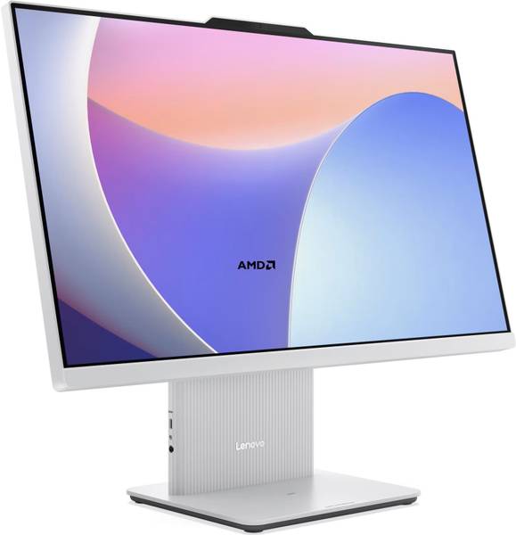 Lenovo IdeaCentre Ryzen 5 (8 GB DDR5/512 GB SSD/Windows 11 Home/660M/23.8 Inch Screen/24ARR9) with MS Office