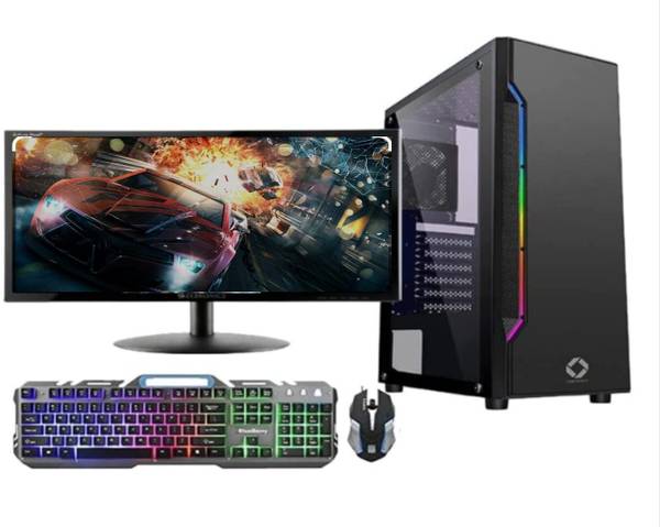 rionix Gaming & Editing Desktops Core i5 2400 Core i5 (8 GB DDR3/500 GB/128 GB SSD/Windows 11 Home/2 GB/19 Inch Screen/Gaming & Editing Desktop Core i...