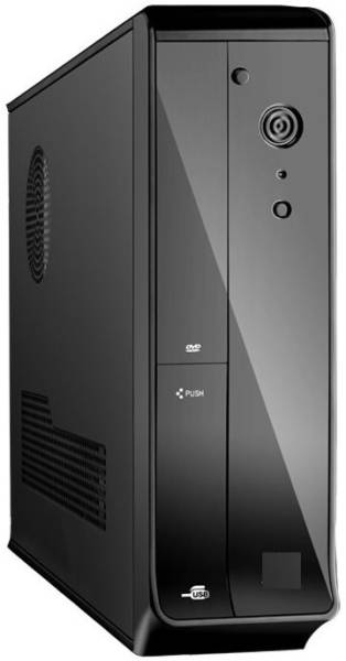 FusionIT Circle Tower PC Intel Core i7-2600 Core i7 (16 GB DDR4/1 TB/128 GB SSD/Windows 11 Home/2 GB DDR3/0 Inch Screen/Circle Slim PC Tower) with MS ...