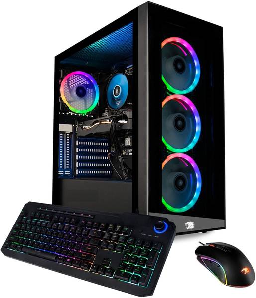 FusionIT Gaming PC Intel Core i7-2600 Core i7 (16 GB DDR4/2 TB/128 GB SSD/Windows 11 Home/4 GB/0 Inch Screen/Assembled PC Intel Gaming) with MS Office