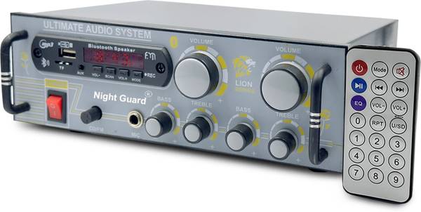 Night Guard Amplifier Bluetooth ,dj speaker machine, audio player , MIC Input/USB/SD Card 160 W AV Power Amplifier