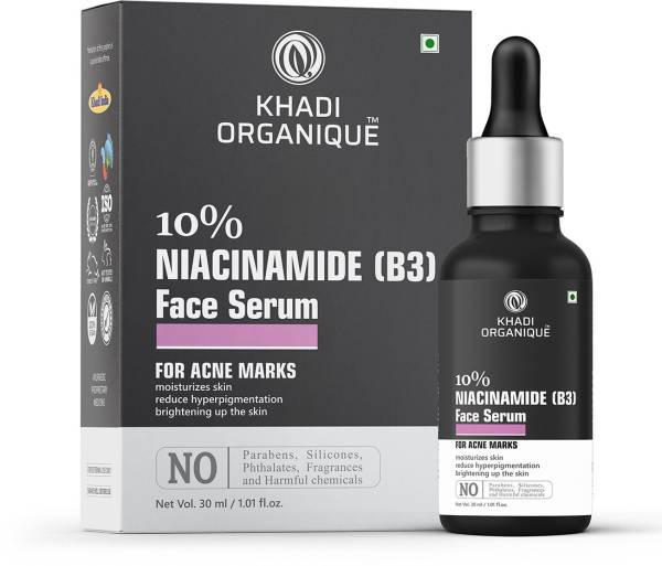 Organique 10% Niacinamide Face Serum for Anti Acne Marks ,Hyperpigmentation, Brightening