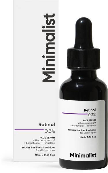 Minimalist Retinol Serum 0.3% For Anti Aging with Q10 to Reduce Fine Lines & Wrinkles