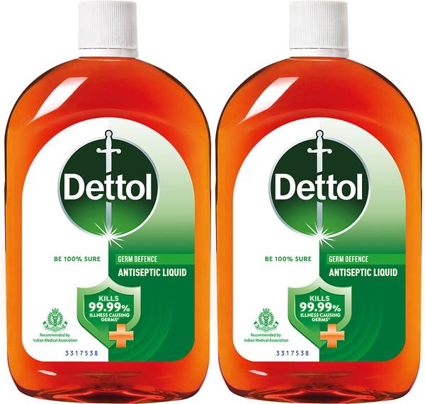 Dettol Disinfectant for First Aid Surface Cleaning and Personal Hygiene Liquid Antiseptic Liquid